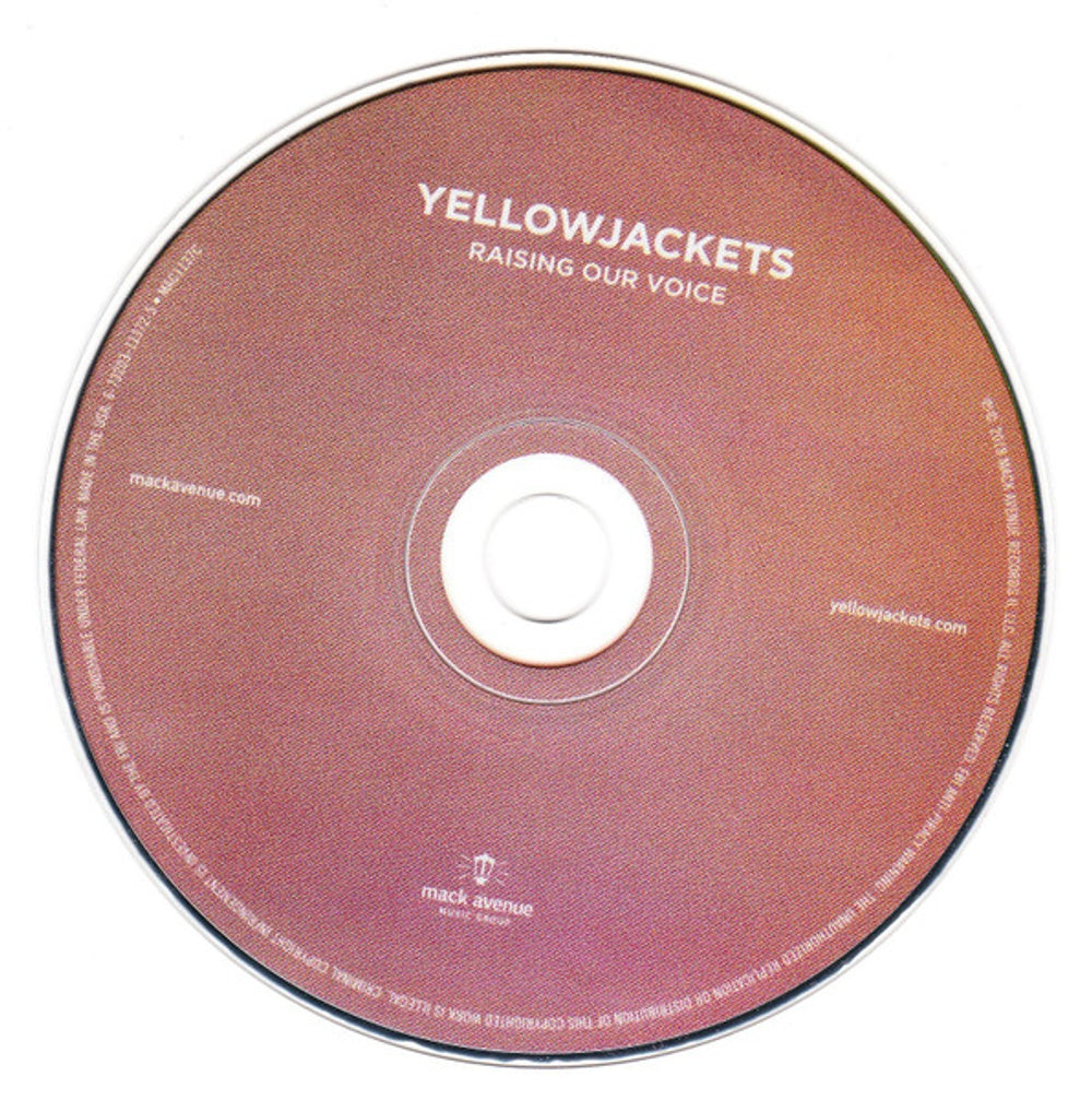 Yellowjackets – Raising Our Voice Music CD