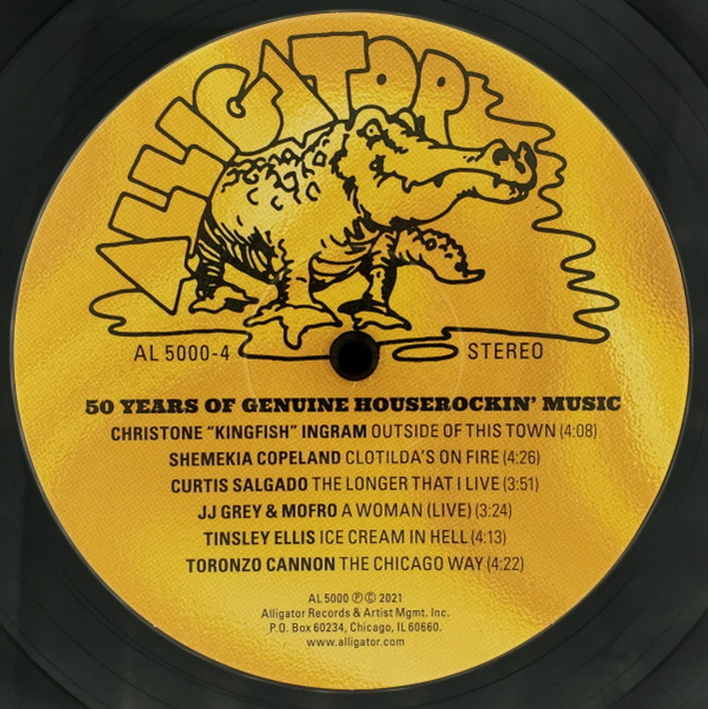 Alligator Records - 50 Years Of Genuine Houserockin' Music (2-LP Vinyl) Vinyl Record