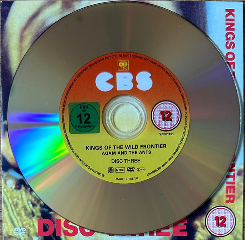 Adam & The Ants – Kings Of The Wild Frontier: Remastered (3-CD & DVD) Music CD