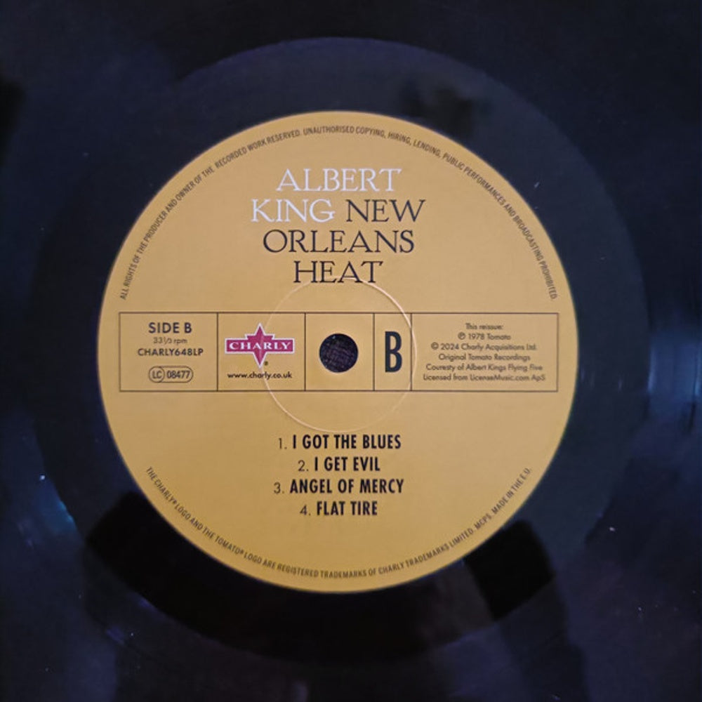 Albert King – New Orleans Heat (LP Vinyl) Vinyl Record