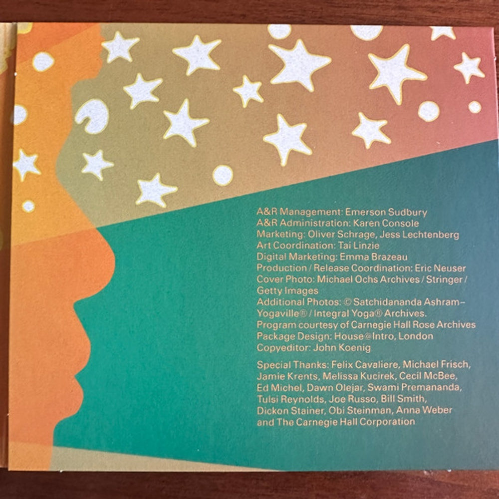 Alice Coltrane – The Carnegie Hall Concert  (2-CD) Music CD