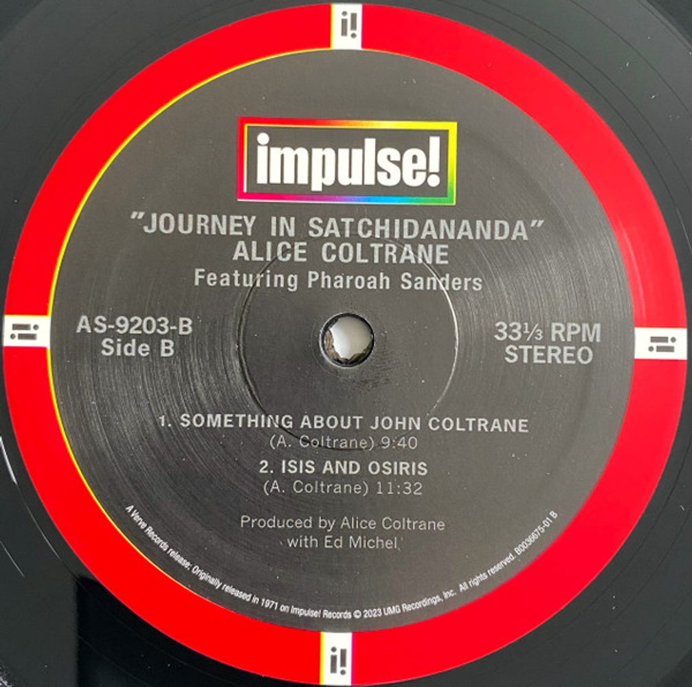 Alice Coltrane – Journey In Satchidananda (LP Vinyl) Vinyl Record
