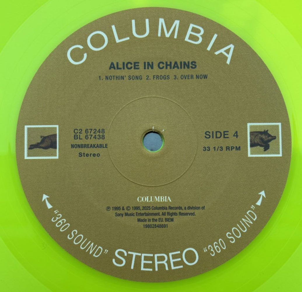 Alice In Chains – Alice In Chains (Yellow 2-LP Vinyl) Vinyl Record