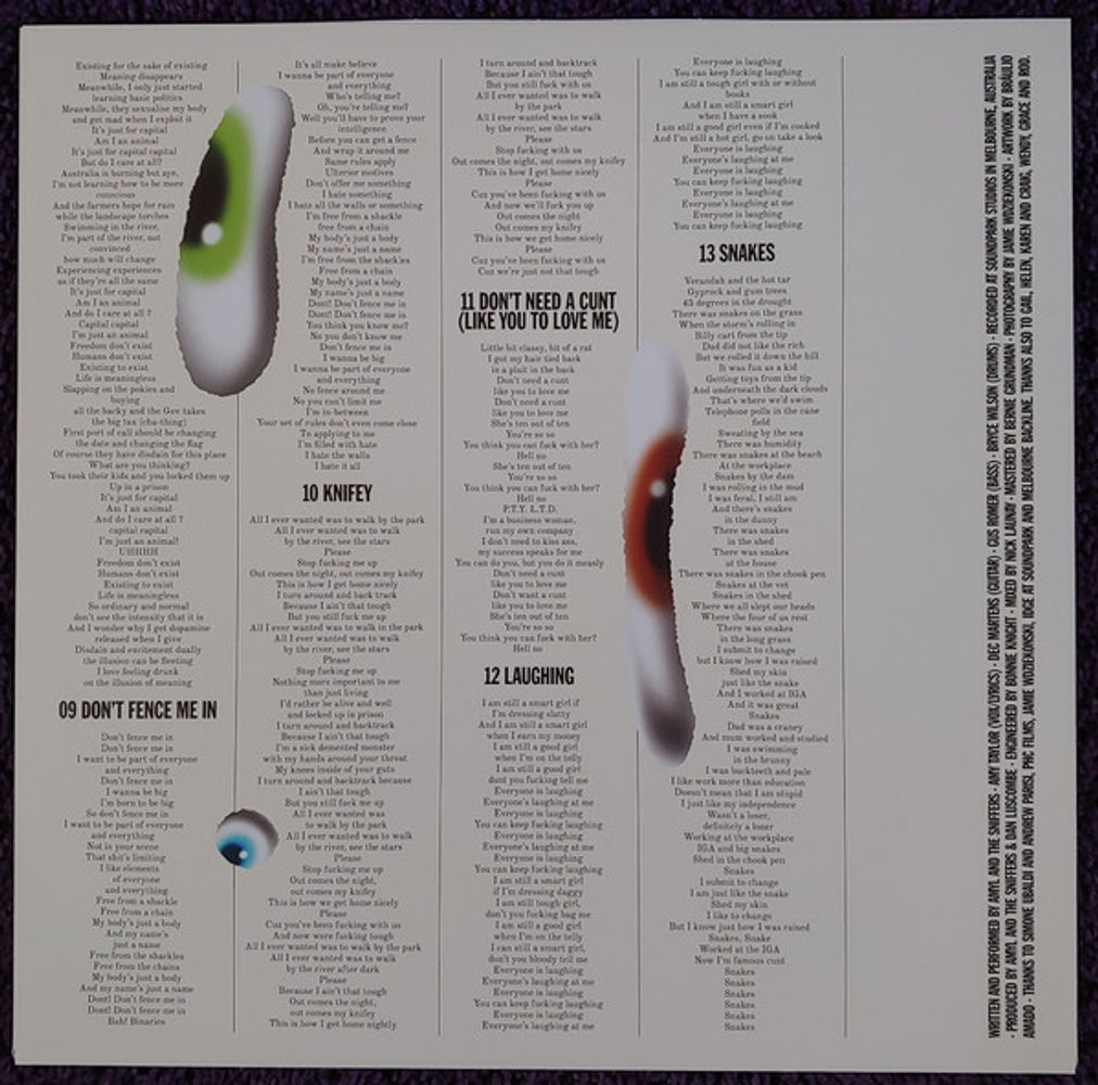 Amyl and The Sniffers – Comfort To Me (LP Vinyl) Vinyl Record