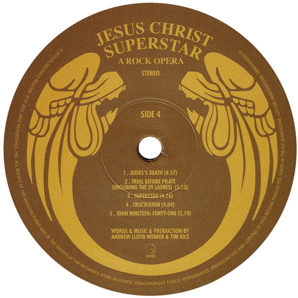 Andrew Lloyd Webber – Jesus Christ Superstar (2-LP Vinyl) Vinyl Record