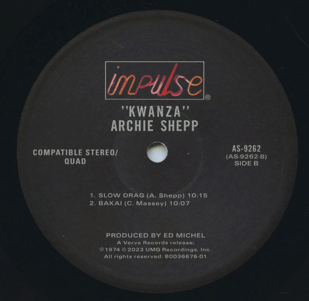 Archie Shepp – Kwanza (LP Vinyl) Vinyl Record