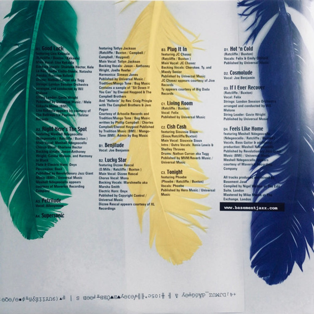 Basement Jaxx – Kish Kash (2-LP Vinyl) Vinyl Record