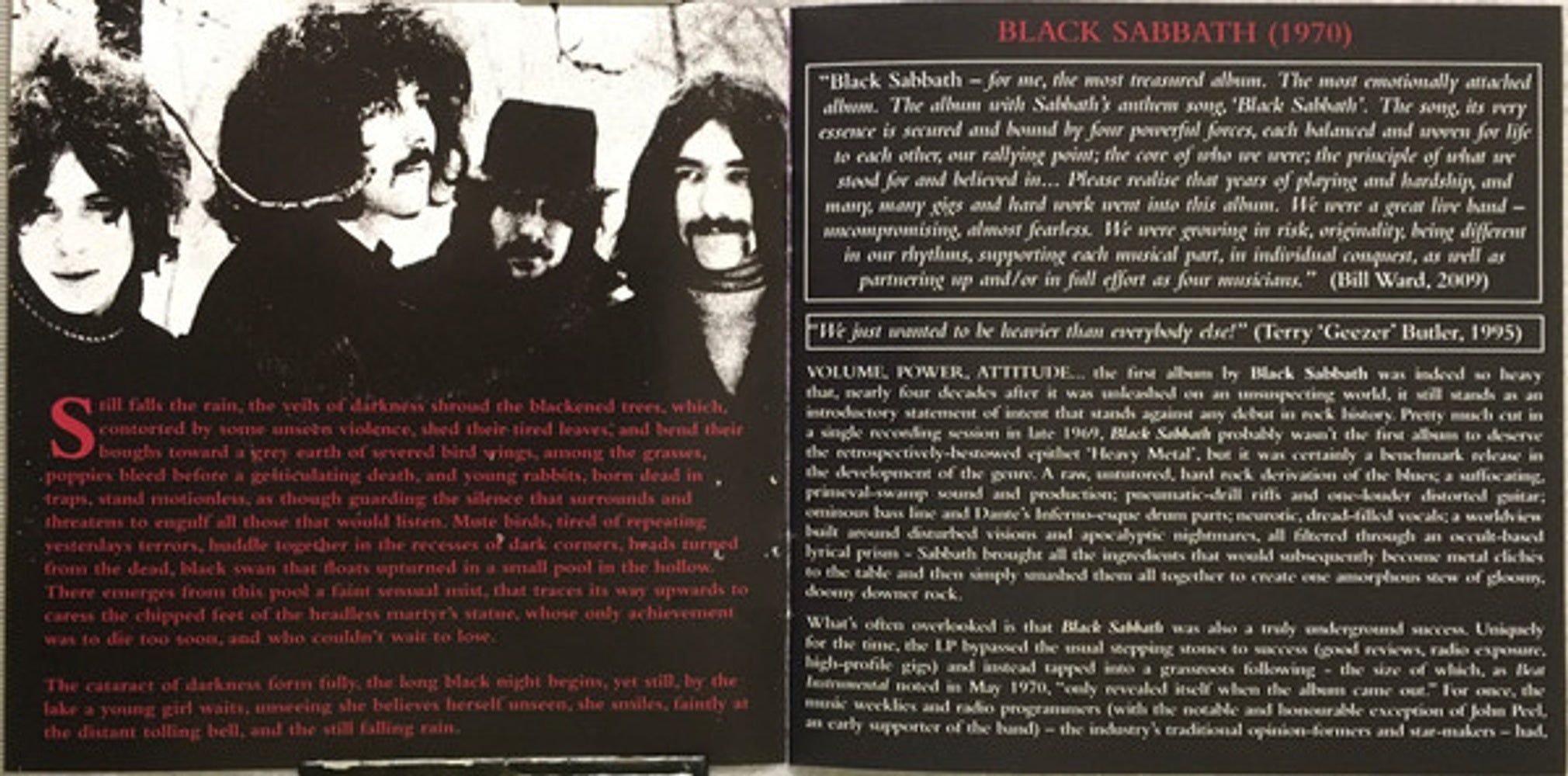 Black Sabbath – Black Sabbath Music CD
