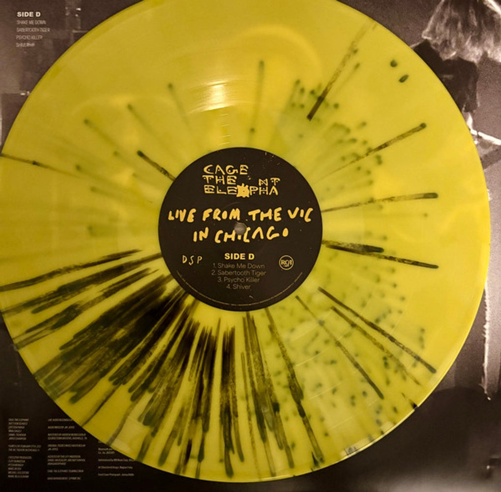 Cage The Elephant – Live From The Vic In Chicago (2-LP Vinyl) Vinyl Record