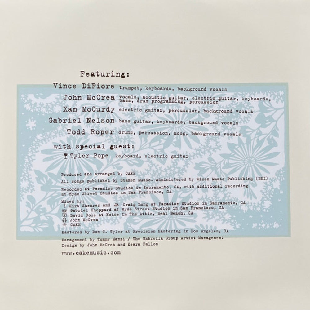 CAKE – Comfort Eagle (LP Vinyl) Vinyl Record