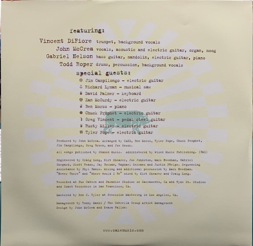 CAKE – Prolonging The Magic (LP Vinyl) Vinyl Record