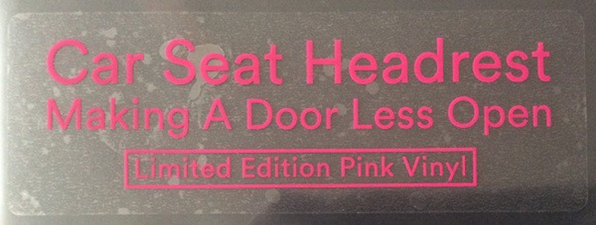 Car Seat Headrest – Making A Door Less Open (LP Pink Vinyl) Vinyl Record