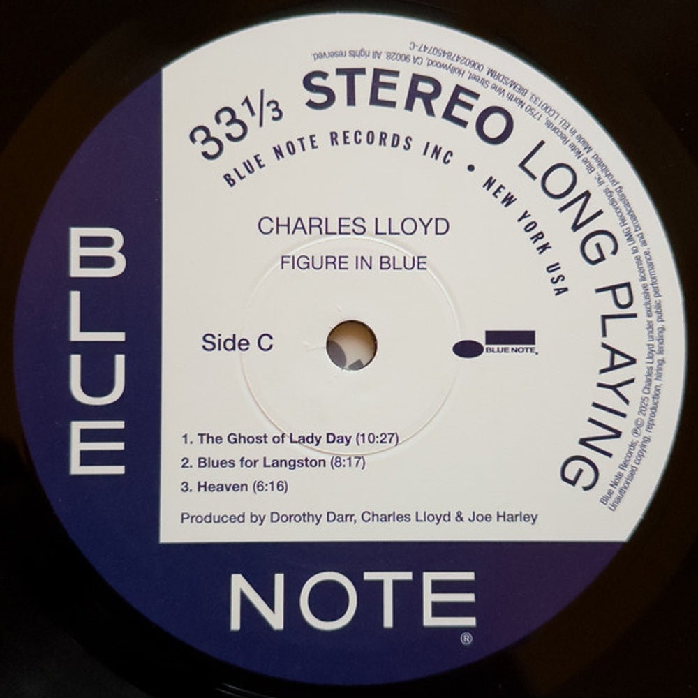 Charles Lloyd – Figure In Blue (2-LP Vinyl) Vinyl Record