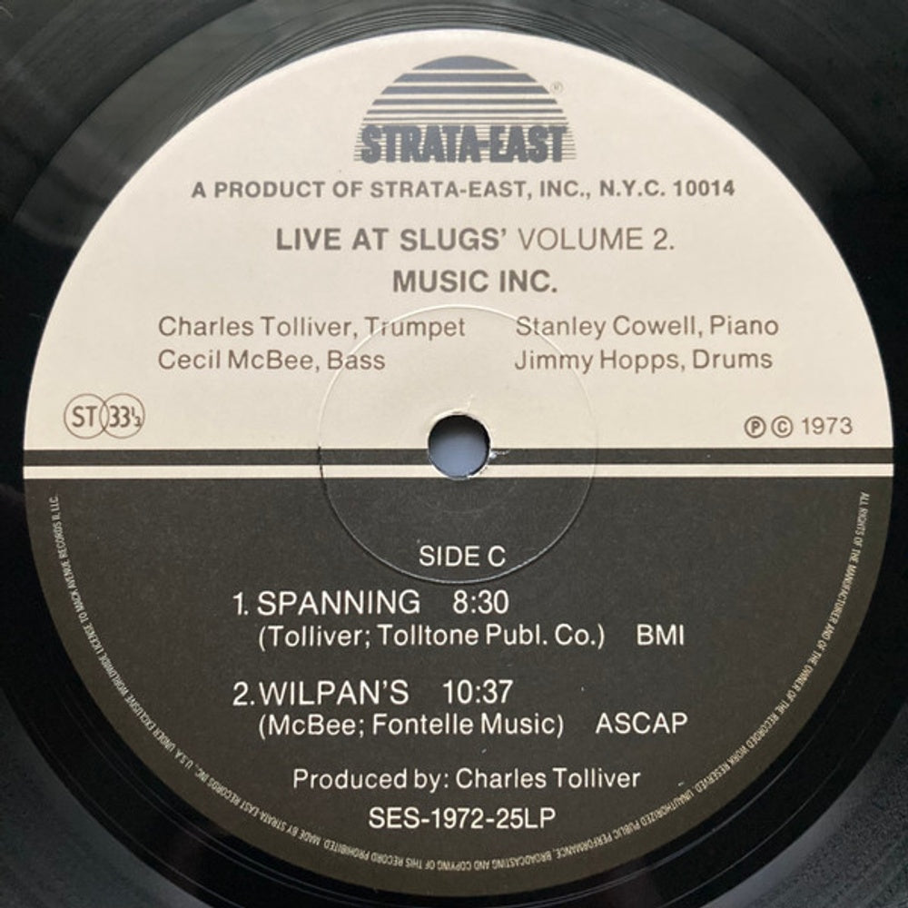 Charles Tolliver – Live At Slugs', Volume I & II (2-LP Vinyl) Vinyl Record
