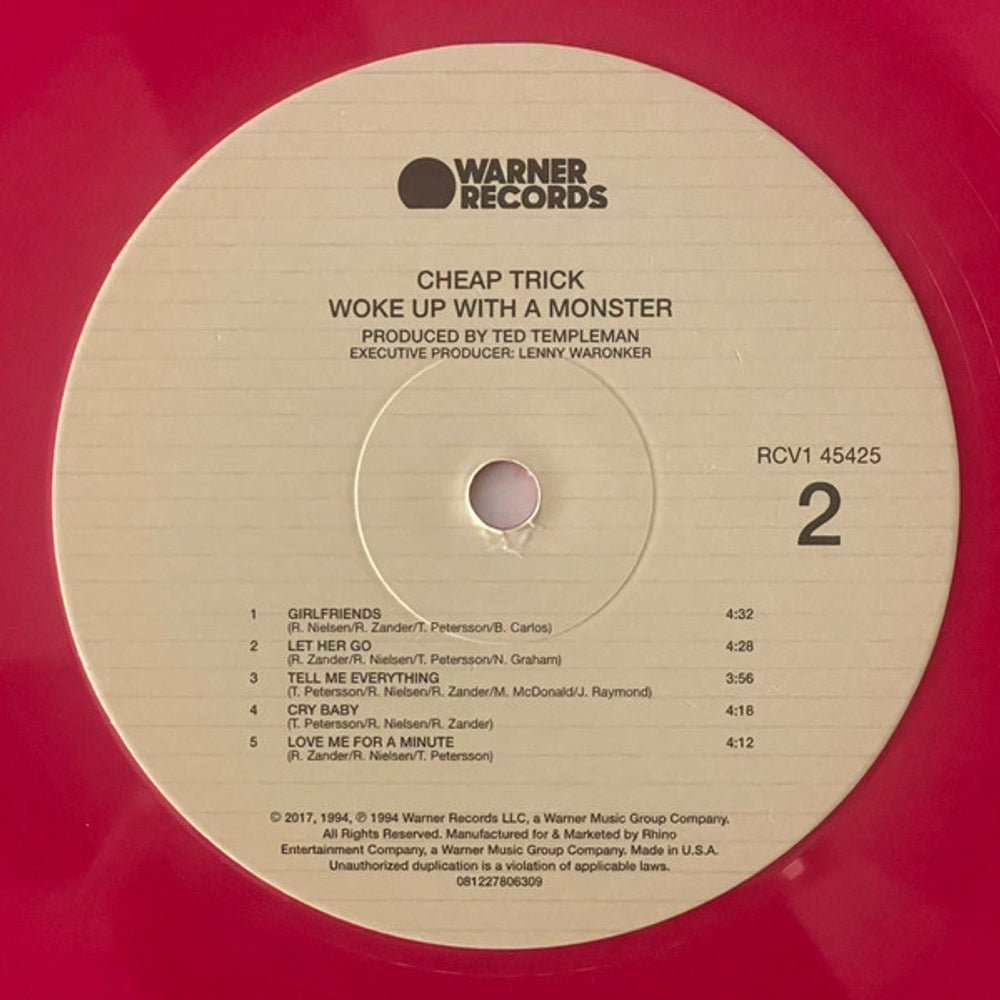 Cheap Trick – Woke Up With A Monster (LP Vinyl) Vinyl Record