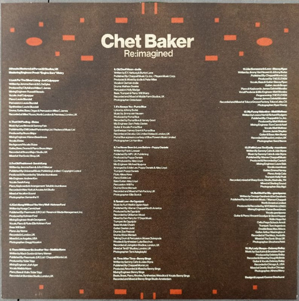 Chet Baker - Re:Imagined (Green LP Vinyl) Vinyl Record