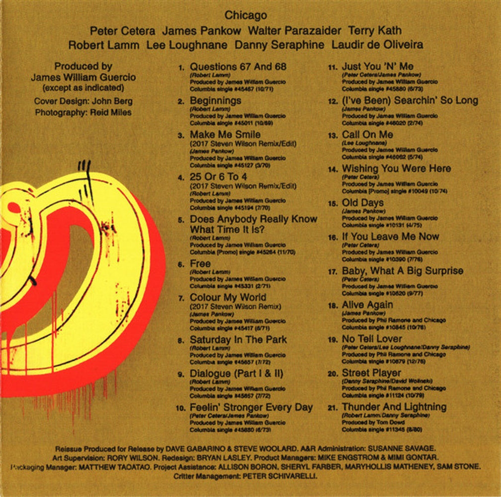 Chicago – Chicago IX: Greatest Hits Expanded Music CD
