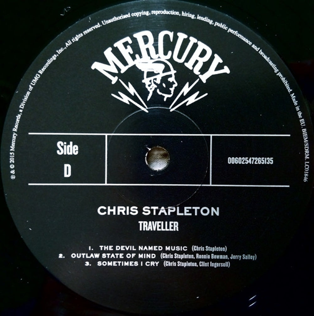 Chris Stapleton – Traveller (2-LP Vinyl) Vinyl Record