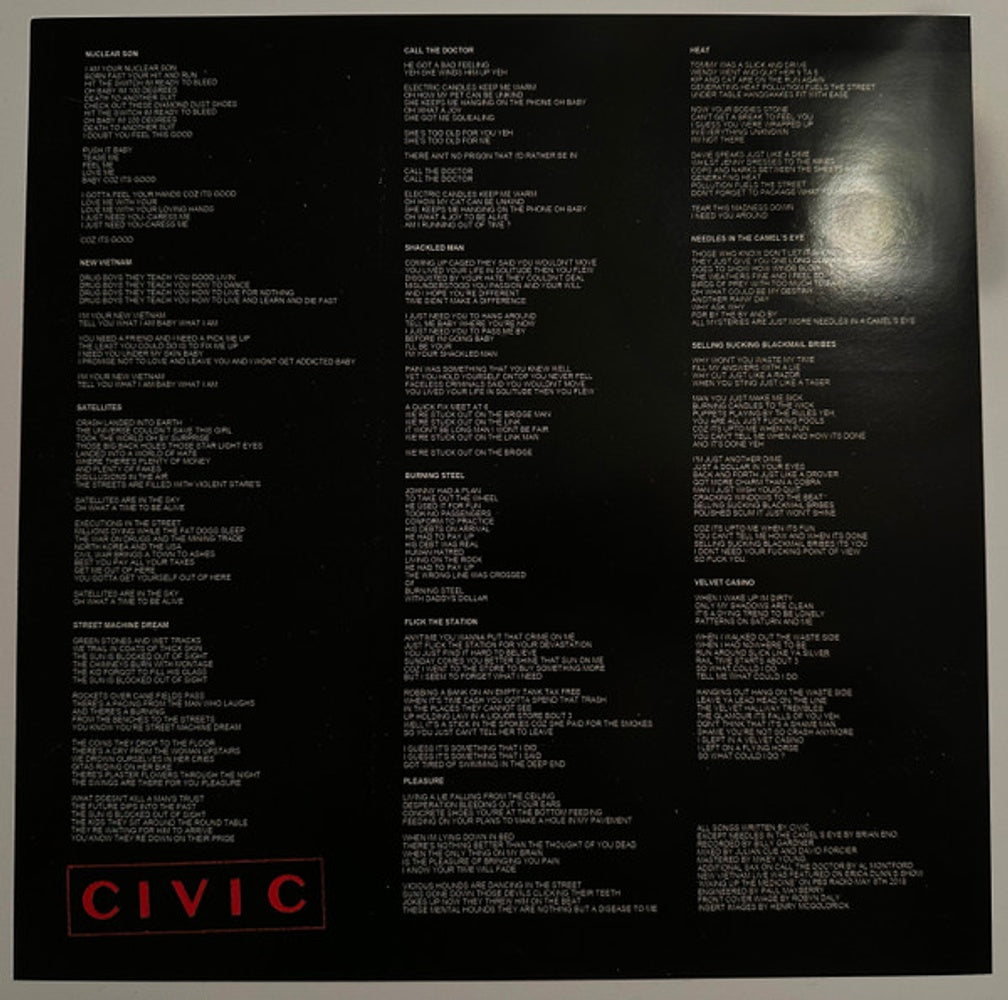 CIVIC – New Vietnam + Singles (LP Vinyl) Vinyl Record