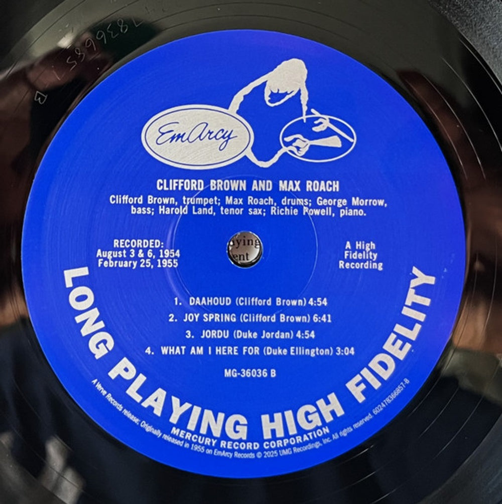 Clifford Brown And Max Roach – Clifford Brown And Max Roach (LP Vinyl) Vinyl Record