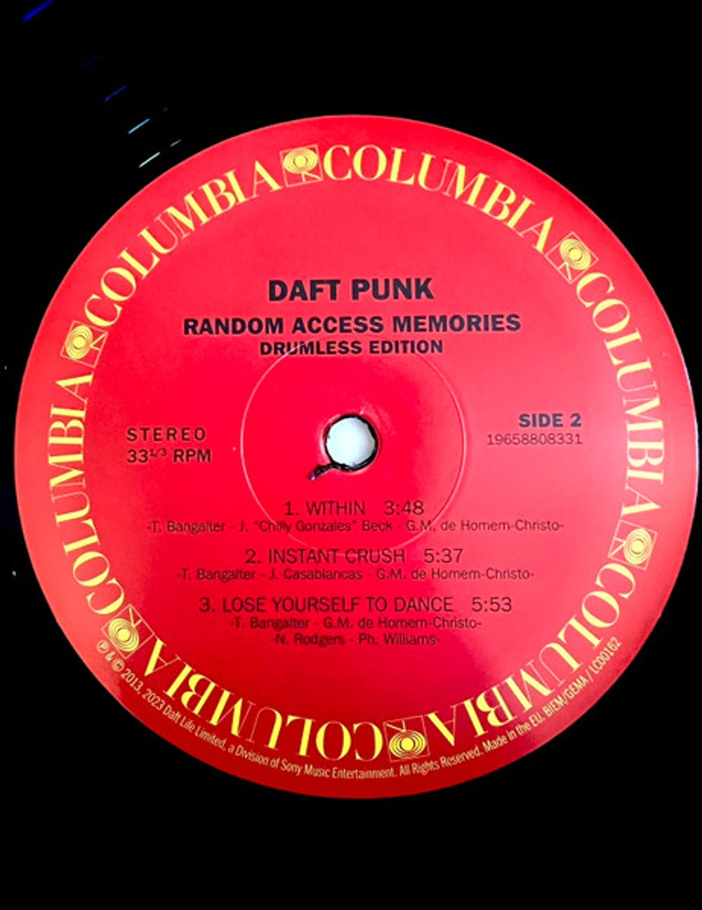 Daft Punk – Random Access Memories: Drumless Edition (2-LP Vinyl) Vinyl Record