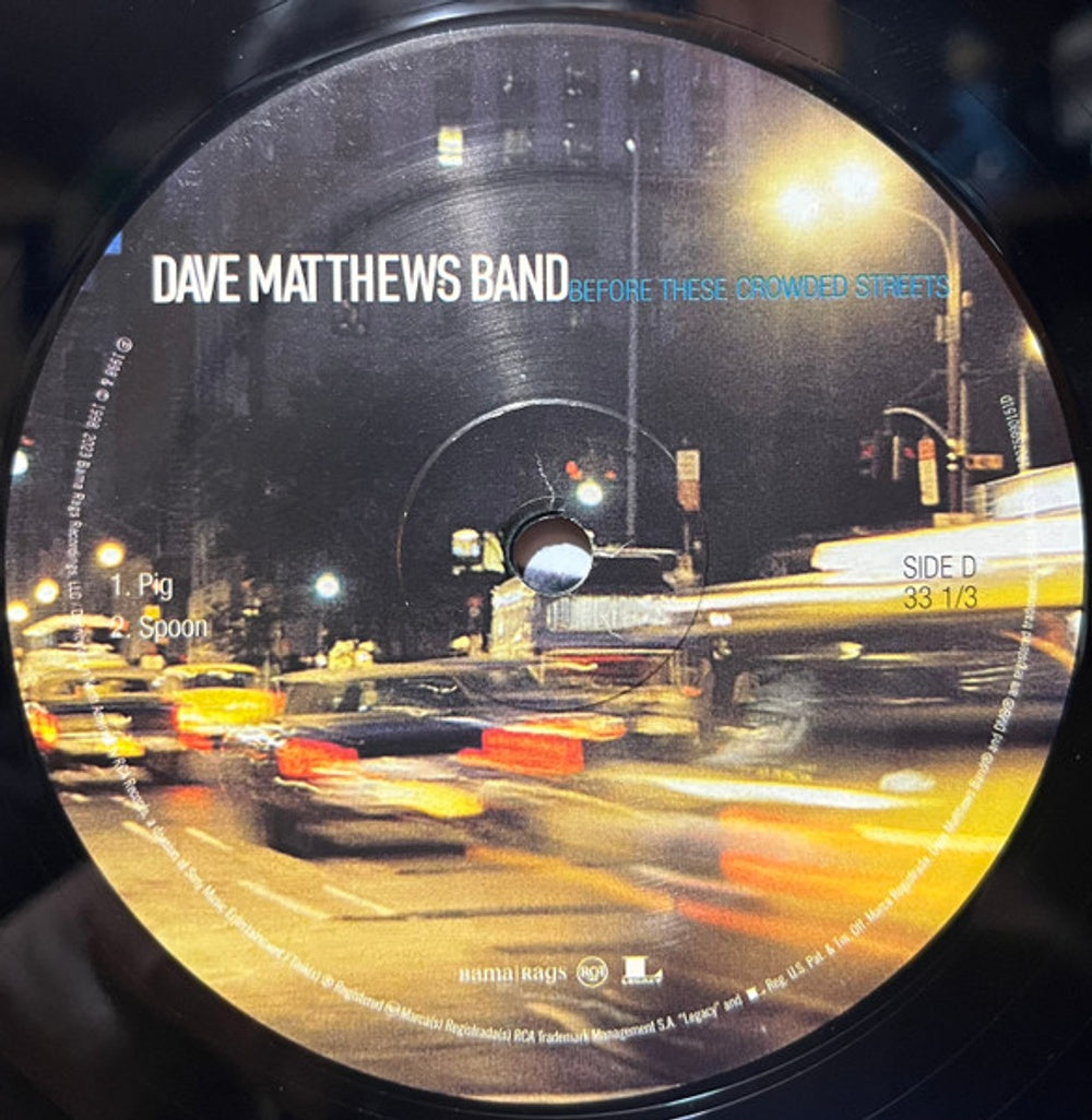 Dave Matthews Band – Before These Crowded Streets (2-LP Vinyl) Vinyl Record