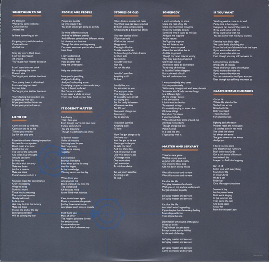 Depeche Mode – Some Great Reward (LP Vinyl) Vinyl Record