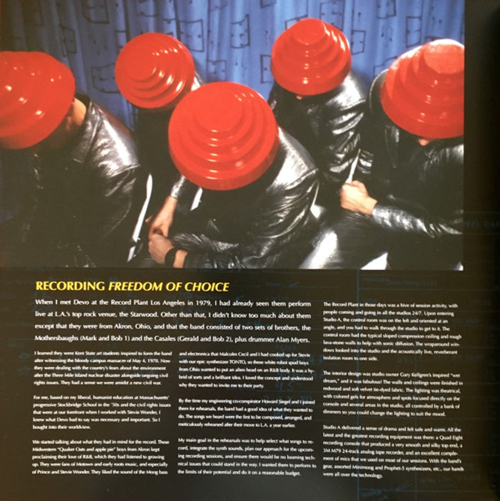 Devo – Freedom Of Choice (LP Vinyl) Vinyl Record