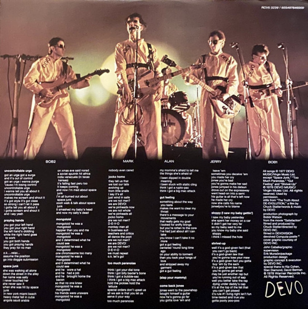 Devo – Q: Are We Not Men? (LP Vinyl) Vinyl Record