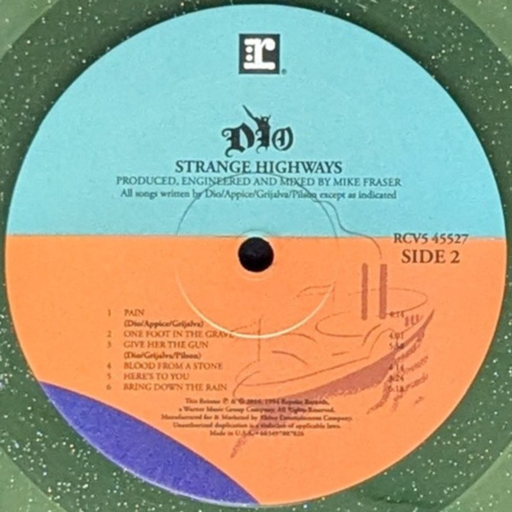 Dio – Strange Highways (Green LP Vinyl) Vinyl Record