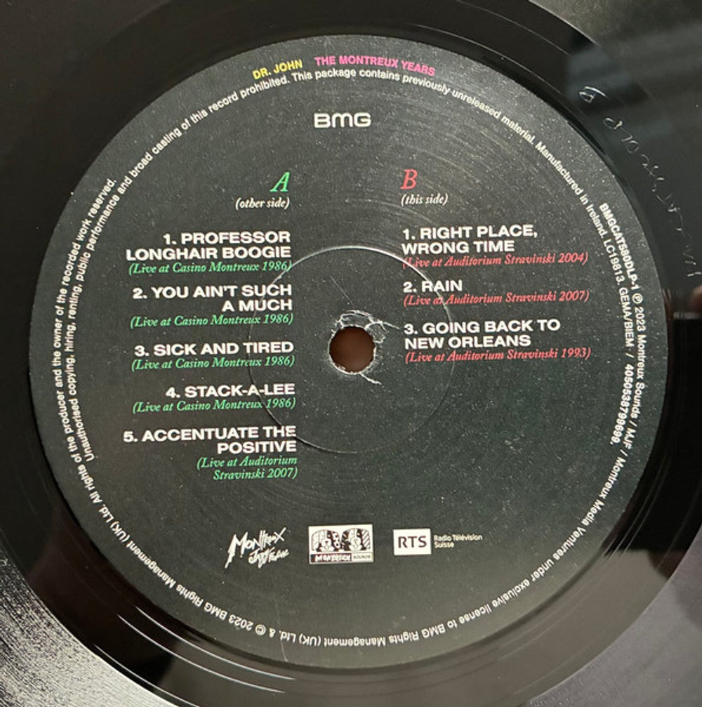 Dr. John – Dr. John: The Montreux Years (2-LP Vinyl) Vinyl Record