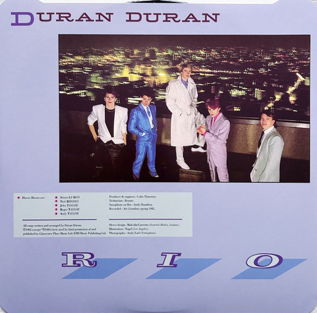 Duran Duran – Rio (LP Vinyl) Vinyl Record