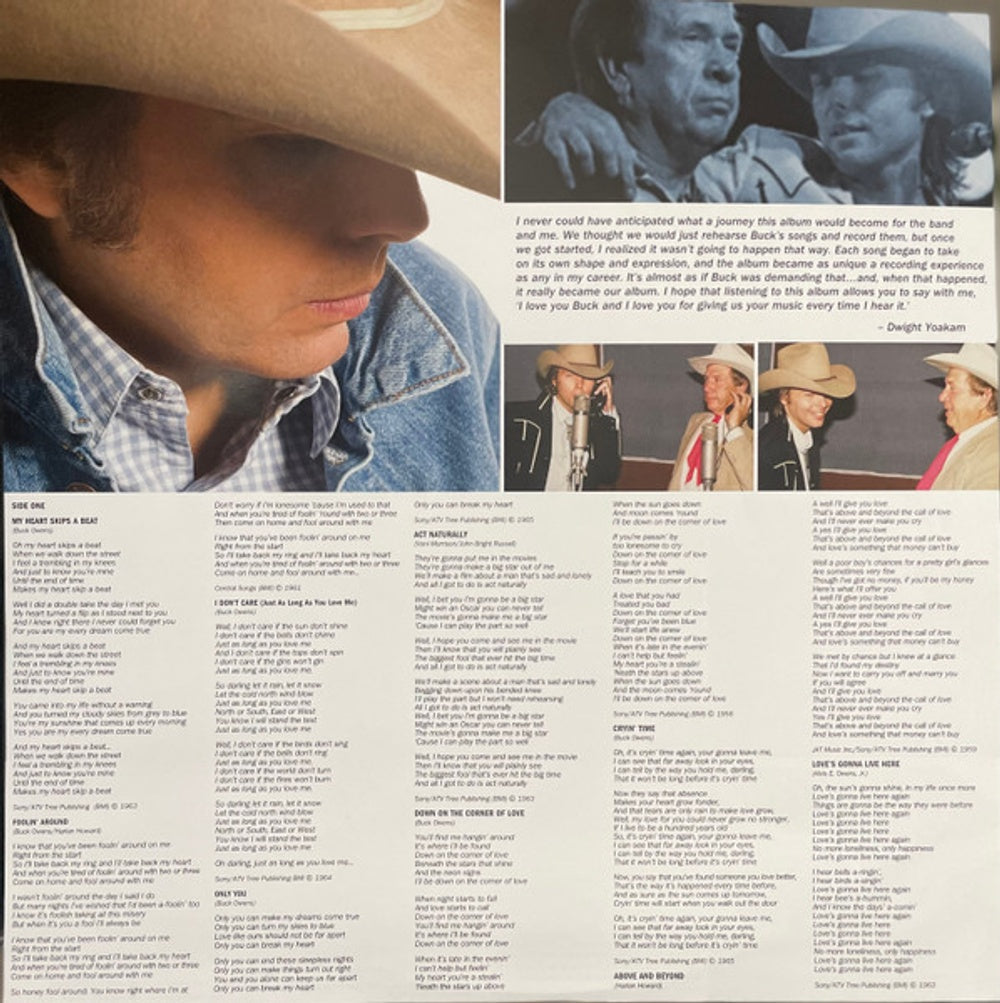 Dwight Yoakam – Dwight Sings Buck (LP Vinyl) Vinyl Record