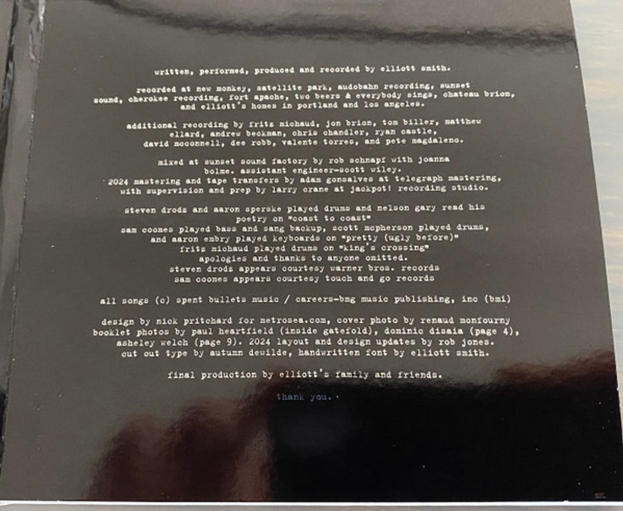 Elliott Smith – From A Basement On The Hill Music CD