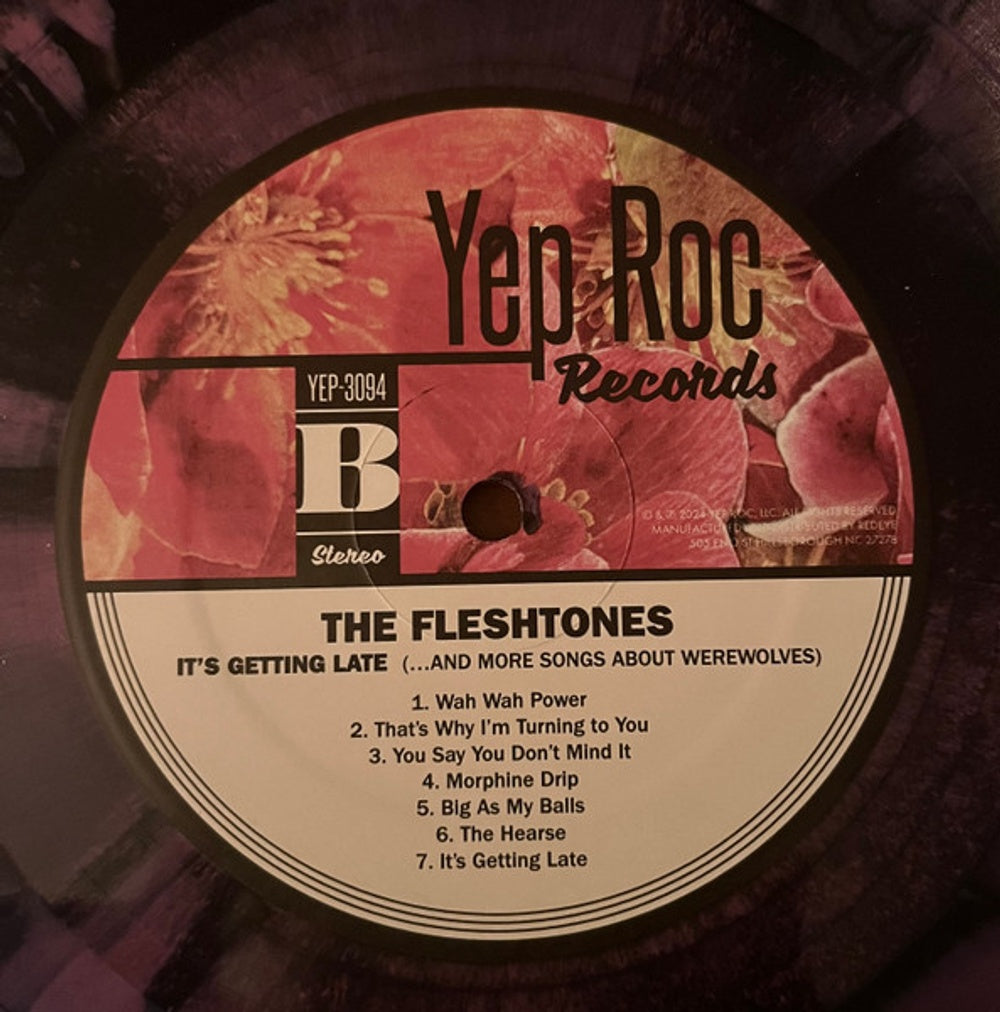 The Fleshtones – It's Getting Late (LP Pink Vinyl) Vinyl Record