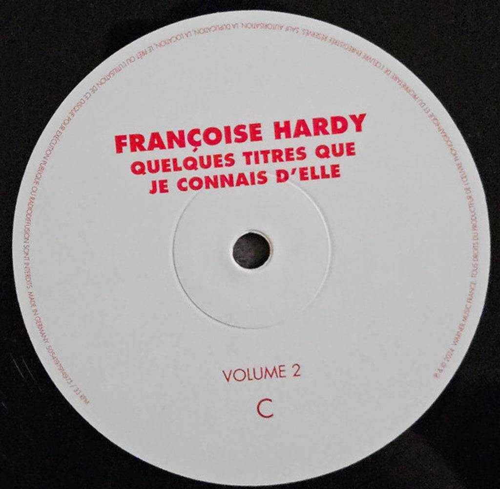 Francoise Hardy – Quelques Titres Que Je Connais (2-LP Vinyl) Vinyl Record