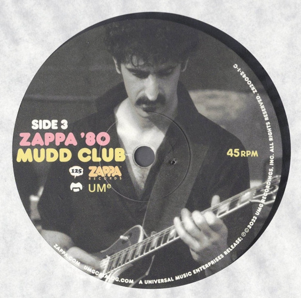 Frank Zappa – Zappa ’80: Mudd Club (2-LP Vinyl) Vinyl Record