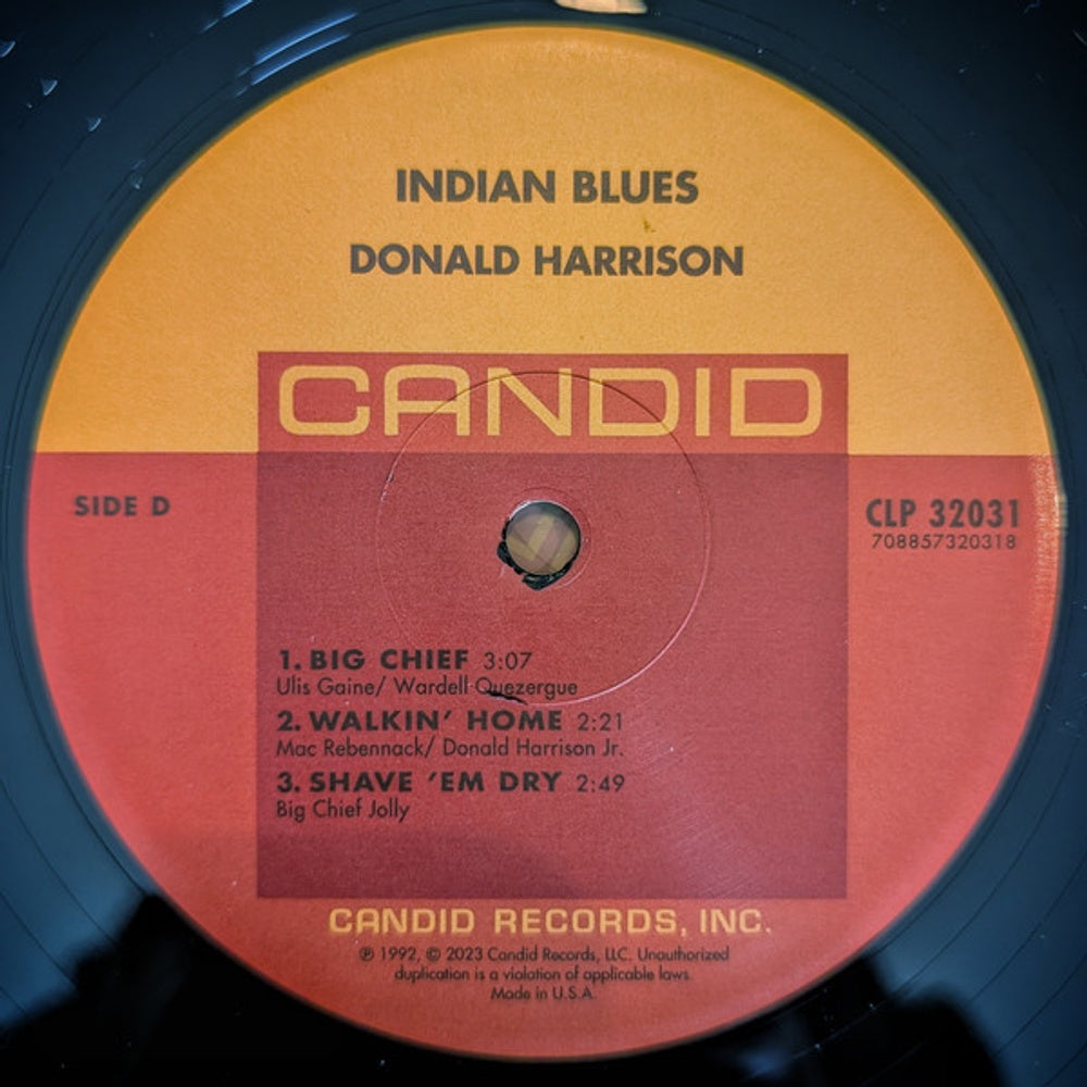 Donald Harrison & Dr. John - Indian Blues (2-LP Vinyl) Vinyl Record