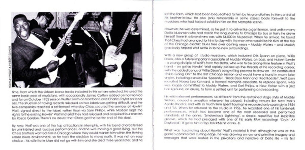 Howlin' Wolf – The Complete RPM &Chess Singles As & Bs 1951-62 (3-CD) Music CD