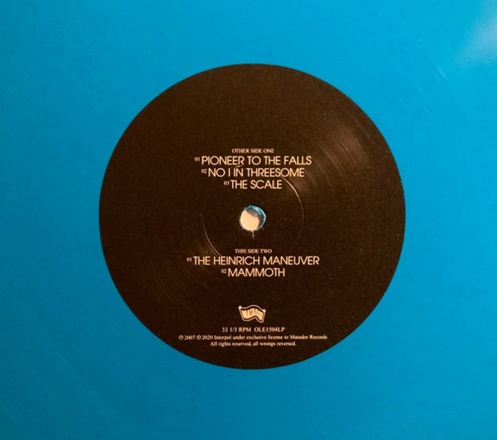 Interpol – Our Love To Admire (2-LP Blue Vinyl) Vinyl Record