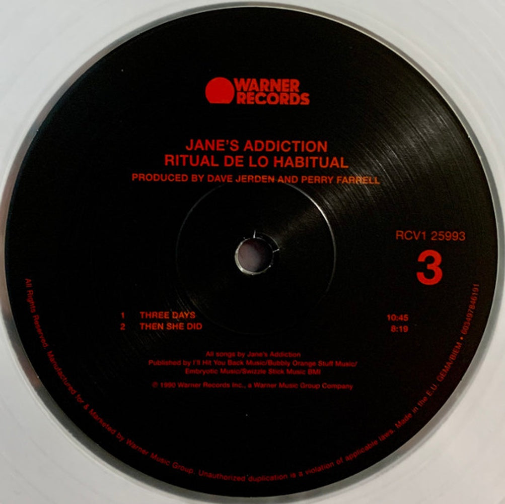 Jane's Addiction – Ritual De Lo Habitual (2-LP Vinyl) Vinyl Record