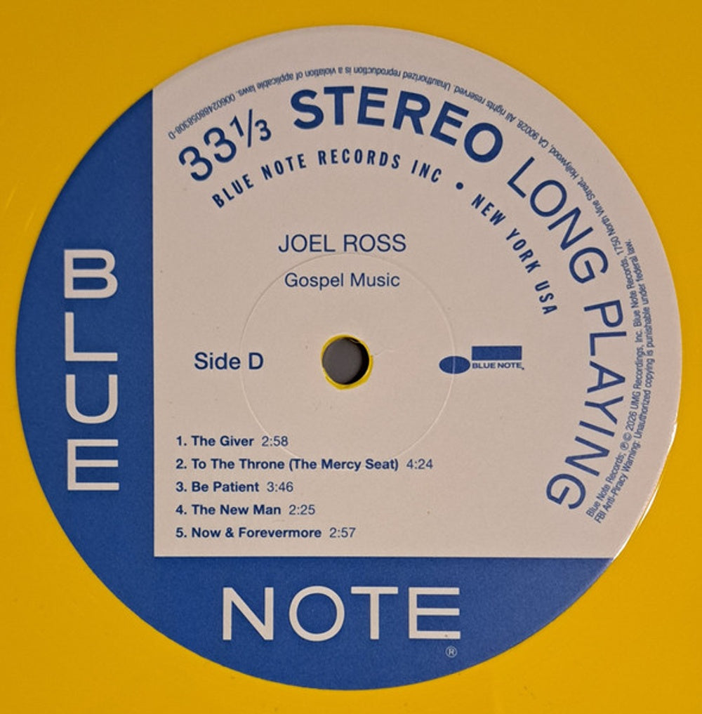 Joel Ross – Gospel Music (2-LP Vinyl) Vinyl Record