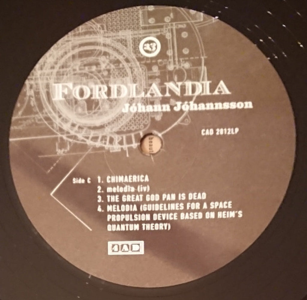 Johann Johannsson – Fordlandia (2-LP Vinyl) Vinyl Record