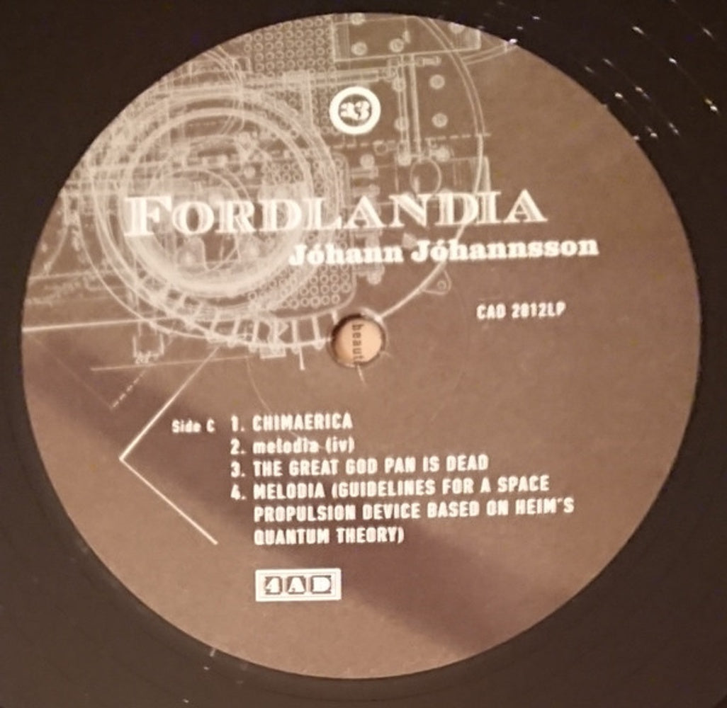 Johann Johannsson – Fordlandia (2-LP Vinyl) Vinyl Record