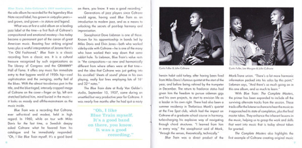 John Coltrane – Blue Train: The Complete Masters (2-CD) Music CD