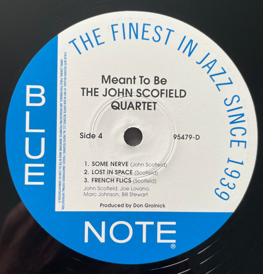 John Scofield – Meant To Be (2-LP Vinyl) Vinyl Record