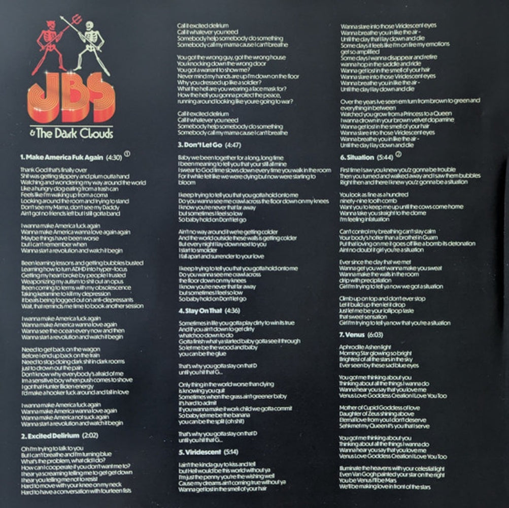 Johnny Blue Skies & the Dark Clouds – Mutiny After Midnight (LP Vinyl) Vinyl Record