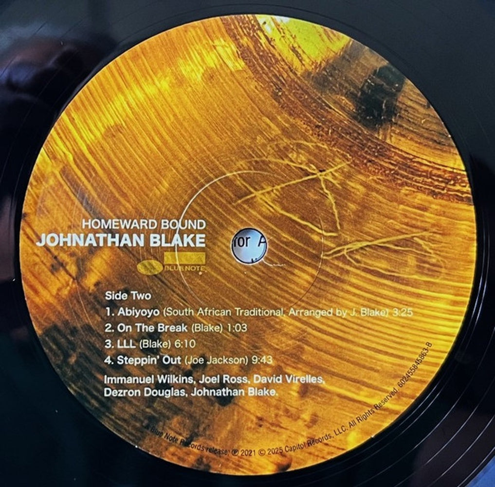 Jonathan Blake – Homeward Bound (LP Vinyl) Vinyl Record