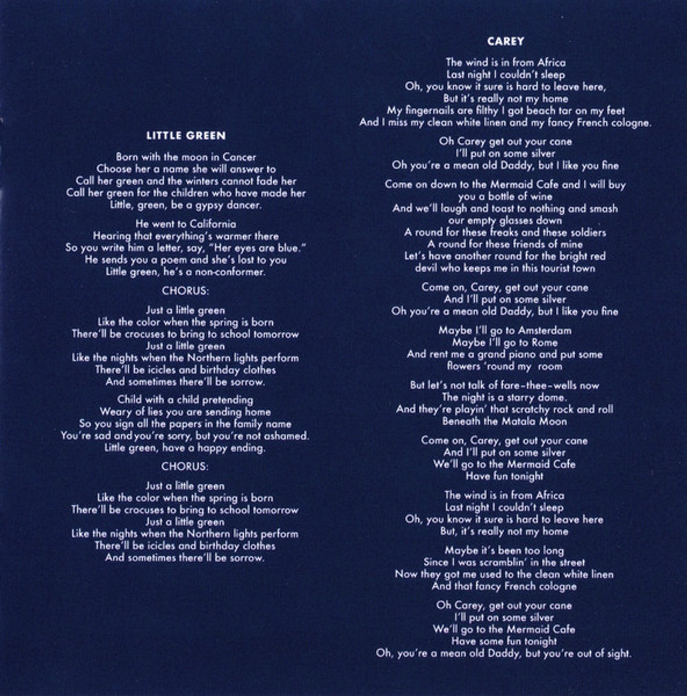 Joni Mitchell – Blue (SACD CD) Music CD