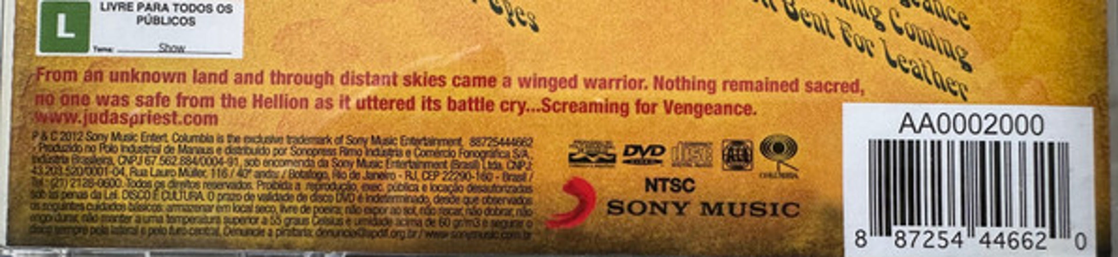 Judas Priest – Screaming For Vengeance: Special 30th Anniversary Edition (CD & DVD) Music CD